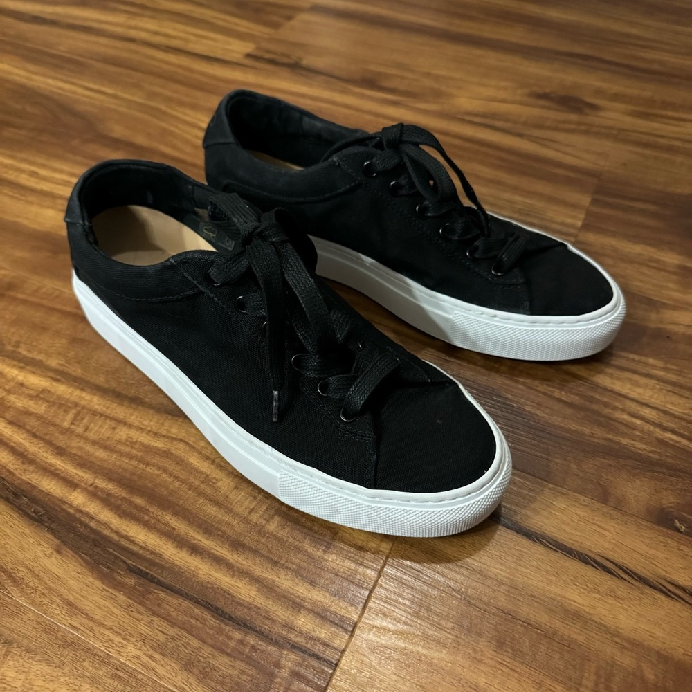 Koio Capri Sneaker Black Canvas 37